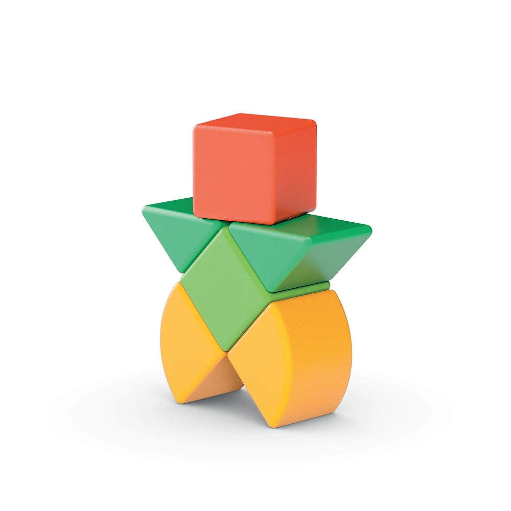 Magicube Shapes Recycled Pieces
