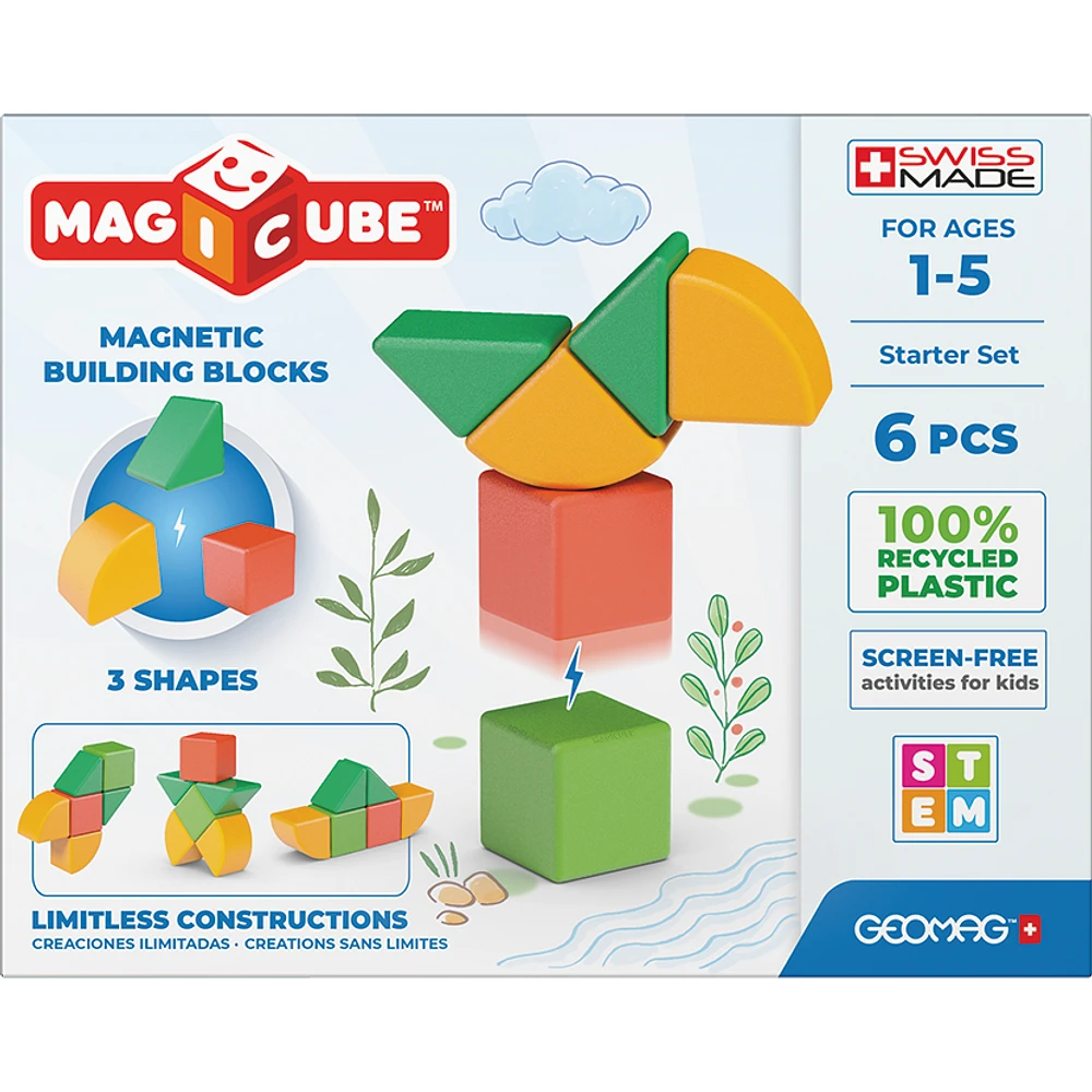 Magicube Shapes Recycled Pieces