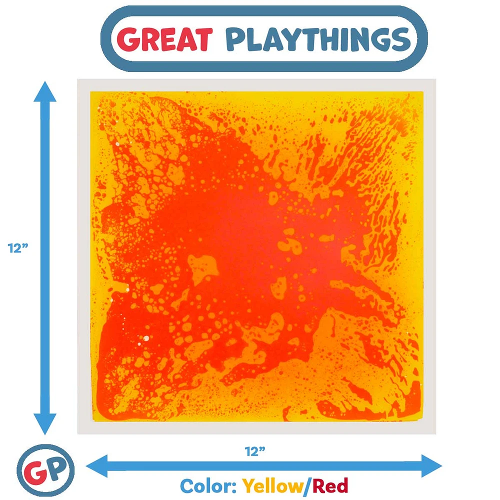 11.8" Square Liquid Sensory Floor Tile