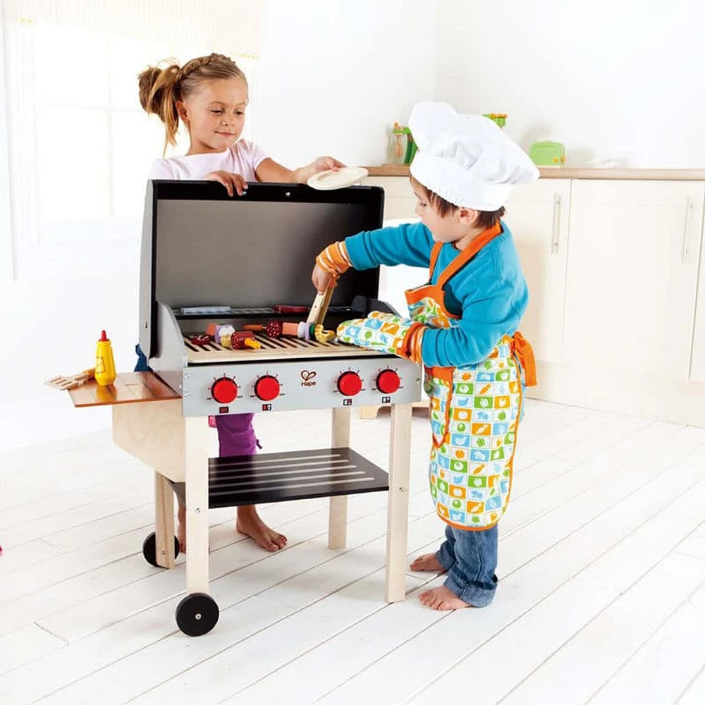 Gourmet Grill with Food