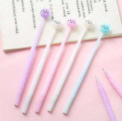 Sweet Cat Wiggle Gel Pen