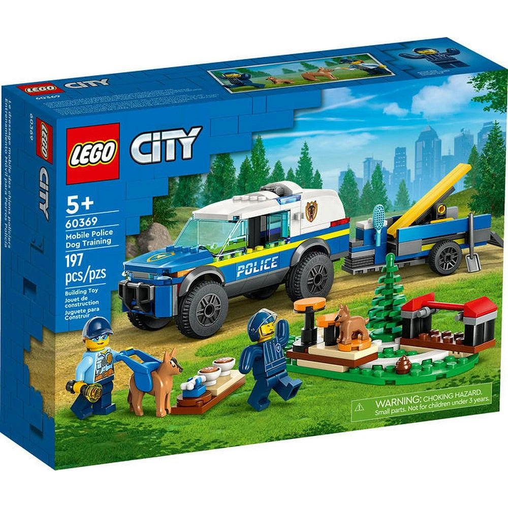 LEGO City Mobile Police Dog Training