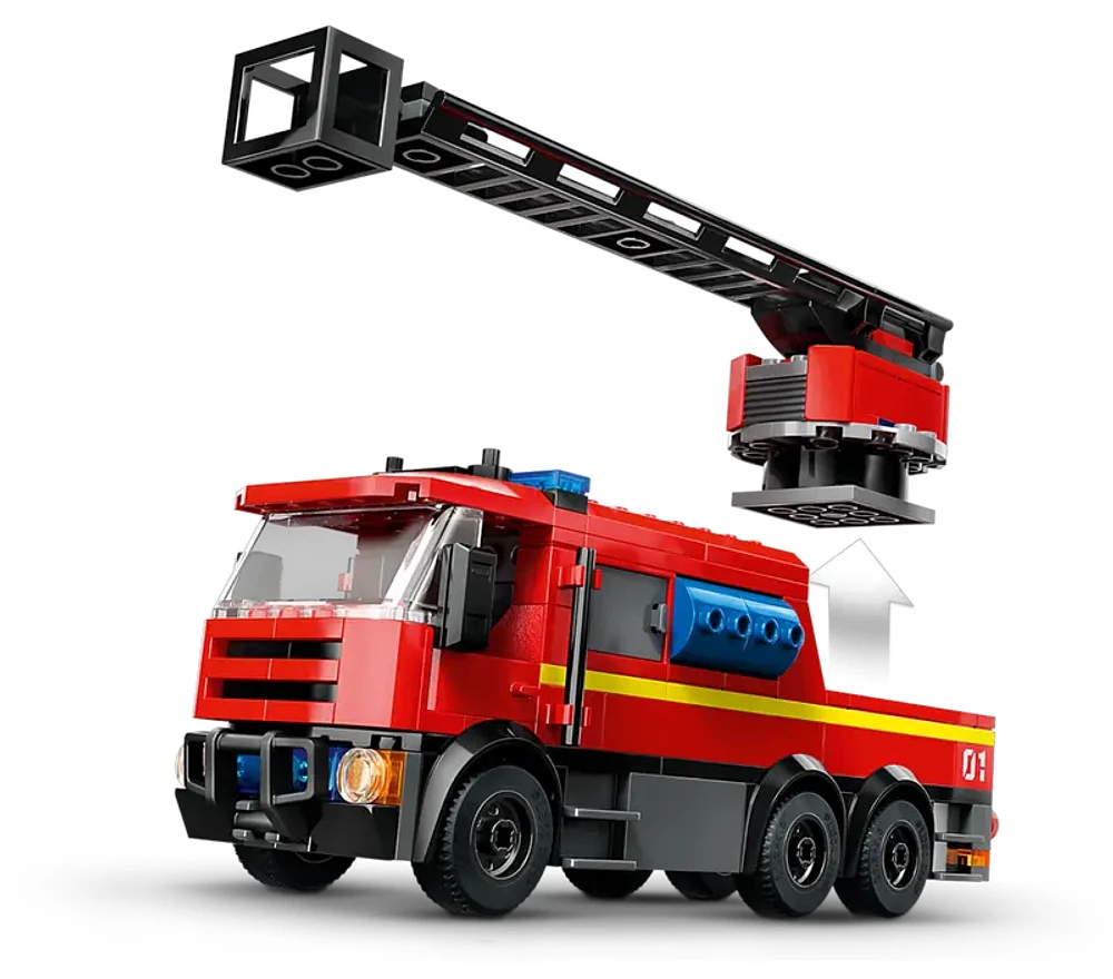 LEGO Fire Station with Fire Truck