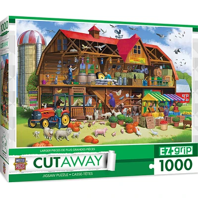 Cutaways - Family Barn - 1000 Piece EZGrip Puzzle