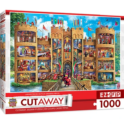 Cutaways - Medieval Castle - 1000 Piece EZGrip Puzzle