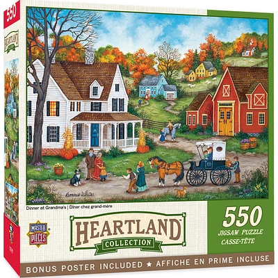 Heartland Collection - Dinner at Grandmas - 550 Piece Puzzle