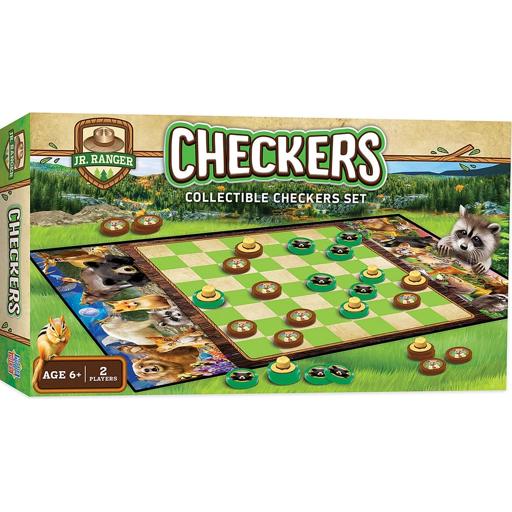 Jr Ranger - Checkers Board Game