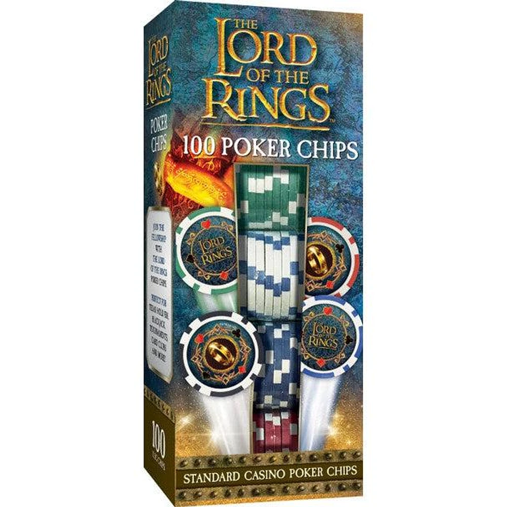 Lord of the Rings - Poker Chips - 100 Pieces