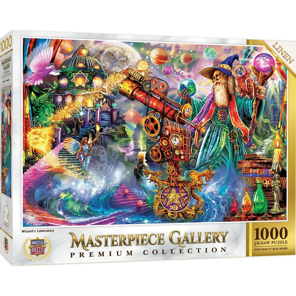 MasterPiece Gallery - Wizard's Laboratory - 1000 Piece Puzzle