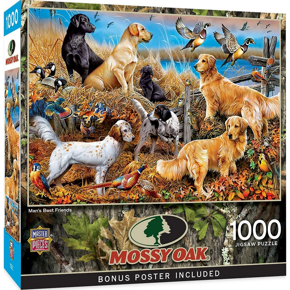 Mossy Oak - Man's Best Friends - 1000 Piece Puzzle