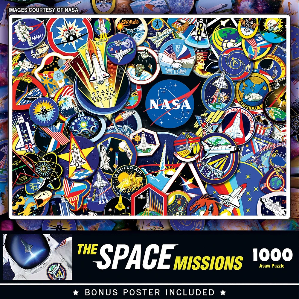 NASA - The Space Missions - 1000 Piece Puzzle
