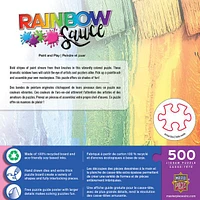 Rainbow Sauce - Paint and Play - 500 Piece Puzzle