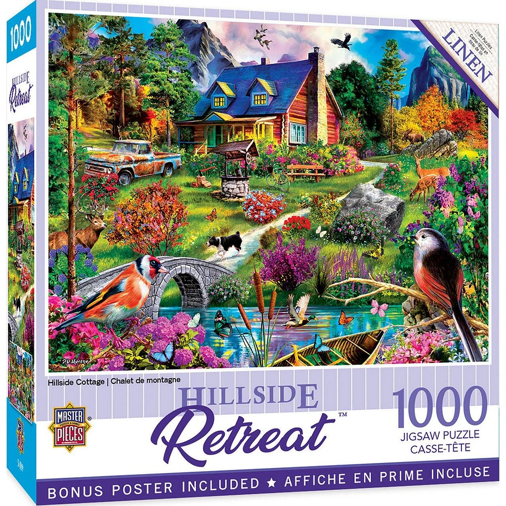 Retreats - Hillside Cottage - 1000 Piece Puzzle