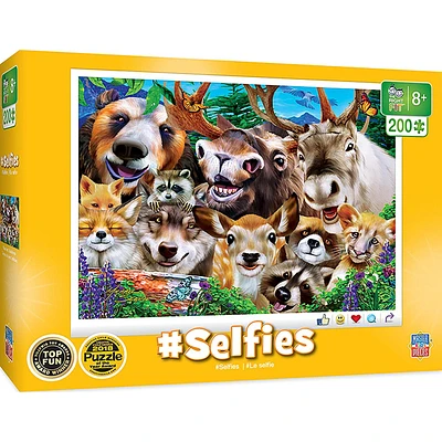 Selfies - Woodland Wackiness - 200 Piece Puzzle