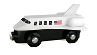 Space Shuttle Wood Toy Train