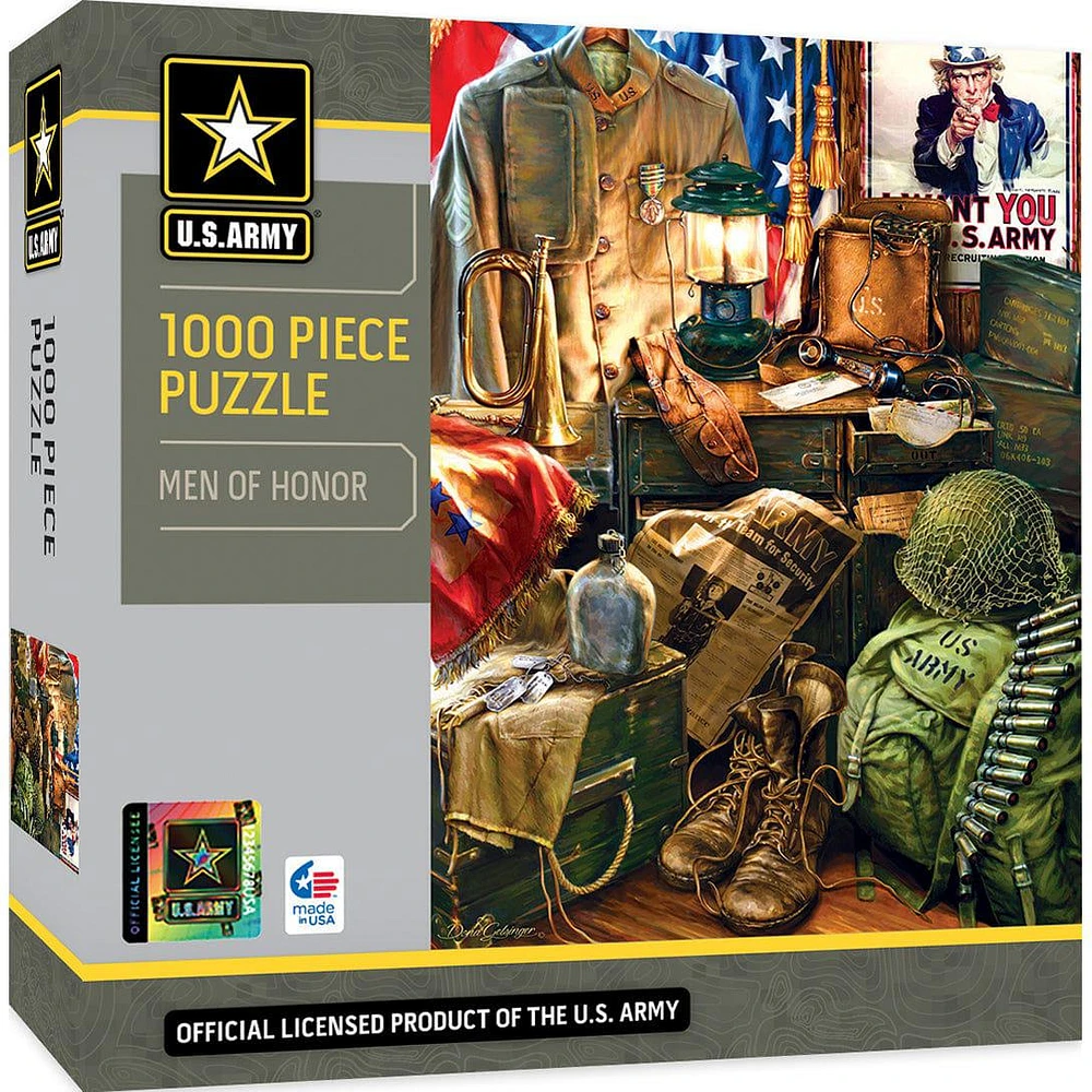 U.S. Army - Men of Honor - 1000 Piece Puzzle