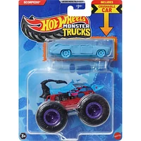 HOT WHEELS Monster Truck plus Car