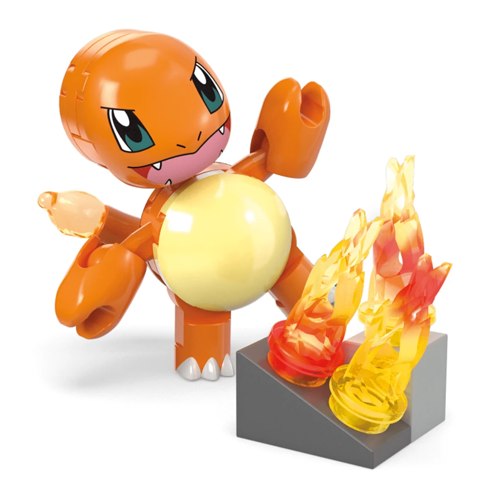 Mega Construx Pokemon - Charmander's Fire-Type Spin