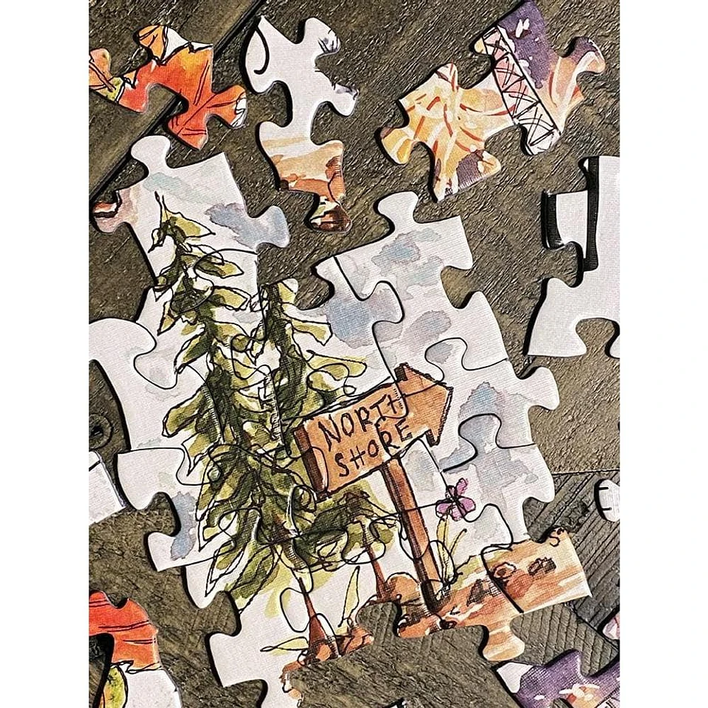 Puzzle Twist - Duluth Alphabet - 500 Piece Puzzle