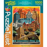 Puzzle Twist - Stars Over St. Paul - 1,000 Piece