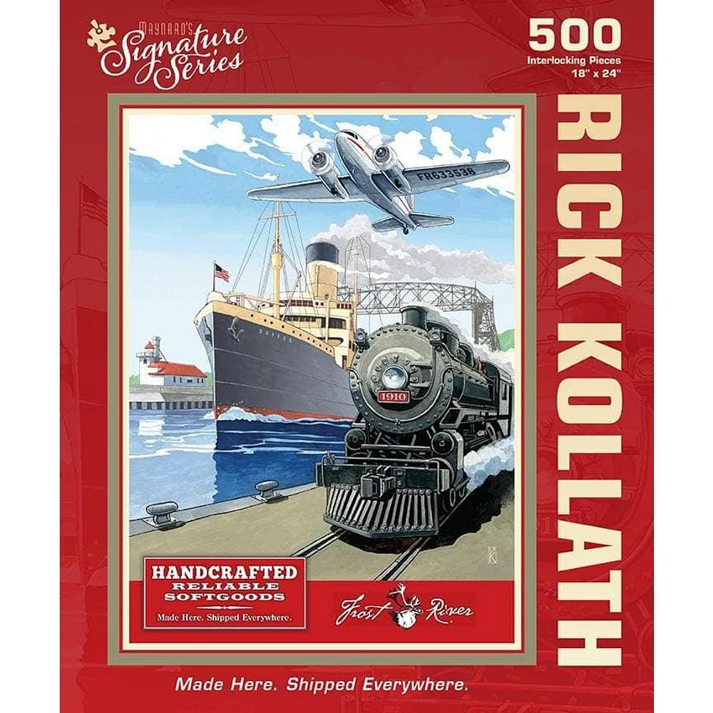 Signature Series - Rick Kollath: Made Here. Shipped Everywhere - 500 Piece Puzzle