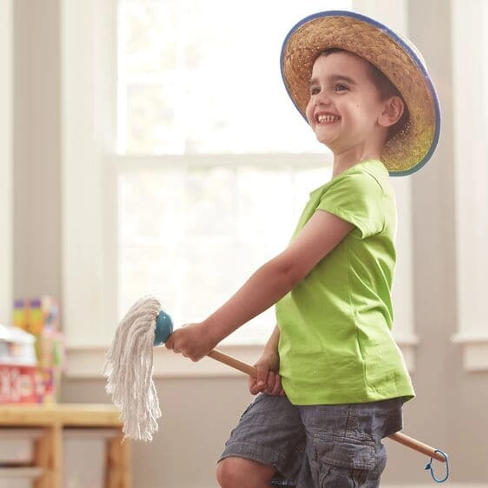 Let's Play House! Dust, Sweep & Mop Play Set