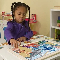Wooden Jigsaw Puzzle Under the Sea - 24 Piece