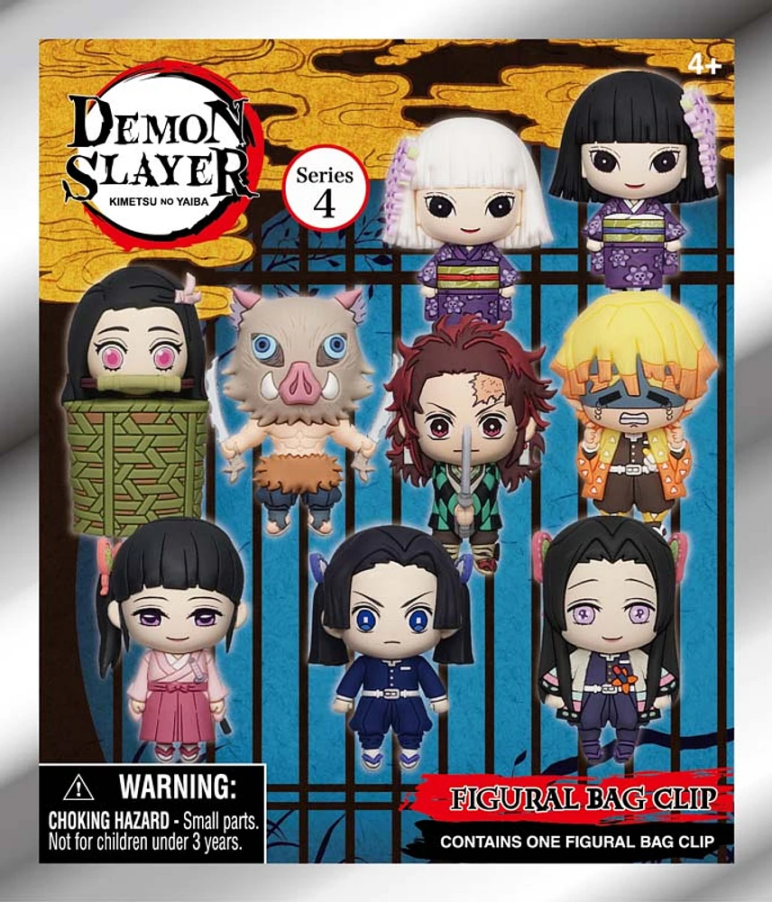 3D Foam Collectible Bag Clips - Demon Slayer Series 4