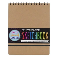 White DIY Cover Sketchbook