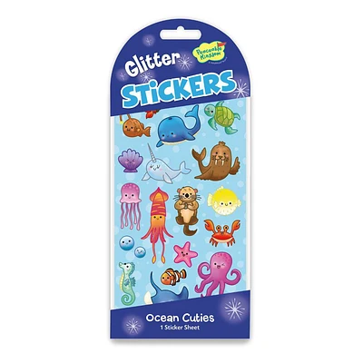 Glitter Sticker Pack - Ocean Cuties