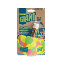 Suddenly Giant Fish Eggs