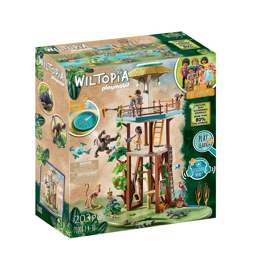 Wiltopia - Research Tower with Compass