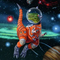 Dinosaurs in Space - 3x49 Piece Puzzle