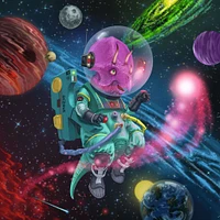 Dinosaurs in Space - 3x49 Piece Puzzle