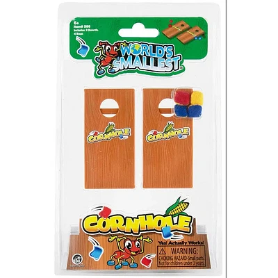 World's Smallest Cornhole Game