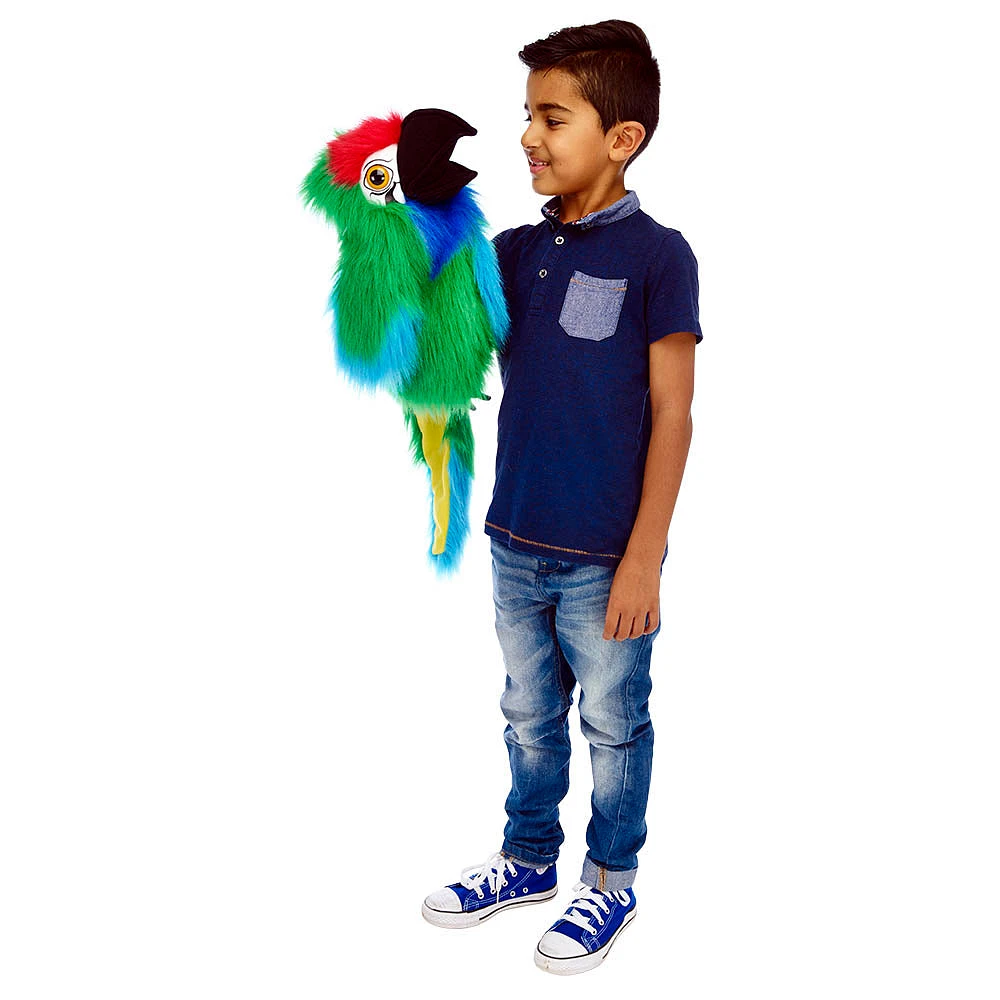 Large Bird Puppets - Military Macaw
