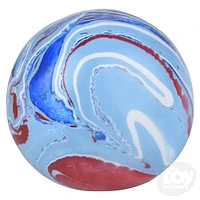 2.33" Squish And Stretch Marbleized Gummi Ball