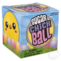 2.5" Easter Chick Sugar Ball