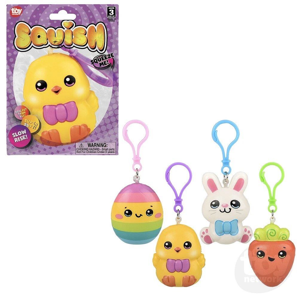 2.5" Easter Squish Clip Ons