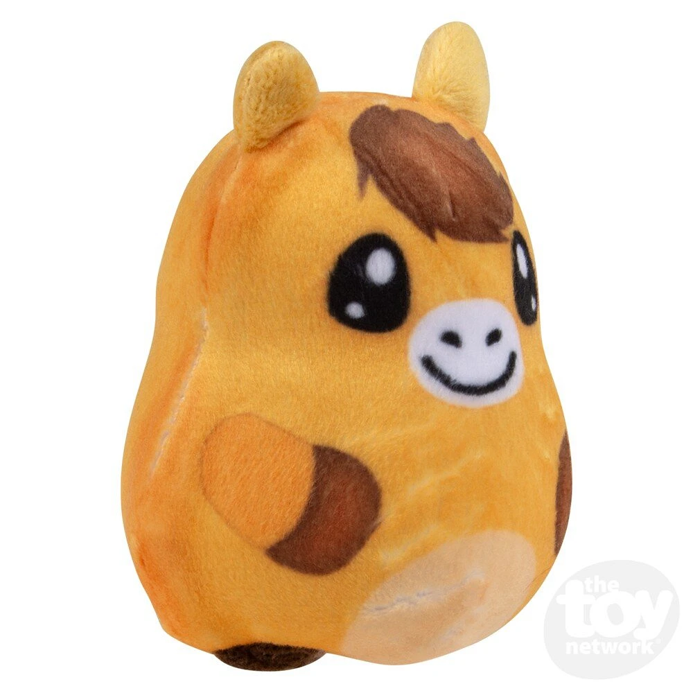 2.75" Sugar Squeeze Plush Farm Toy