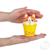 4" Squish Bubble Tea Animal
