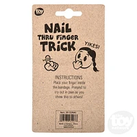 Nail Through Finger Trick
