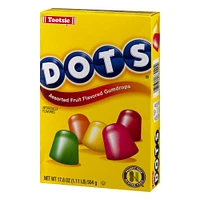 Super Size DOTS Original Fruit Flavored Gum Drops 17.8 oz. Box