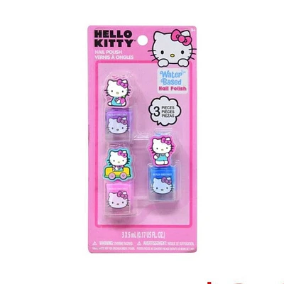 Hello Kitty 3pk Nail Polish on Card