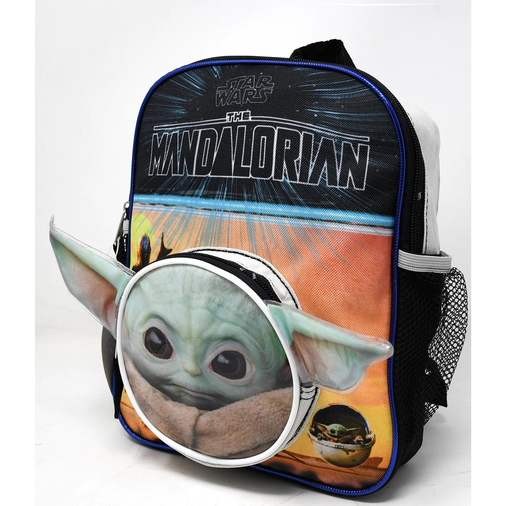 Star Wars "The Child" Baby Yoda 11" Mini Backpack with Head