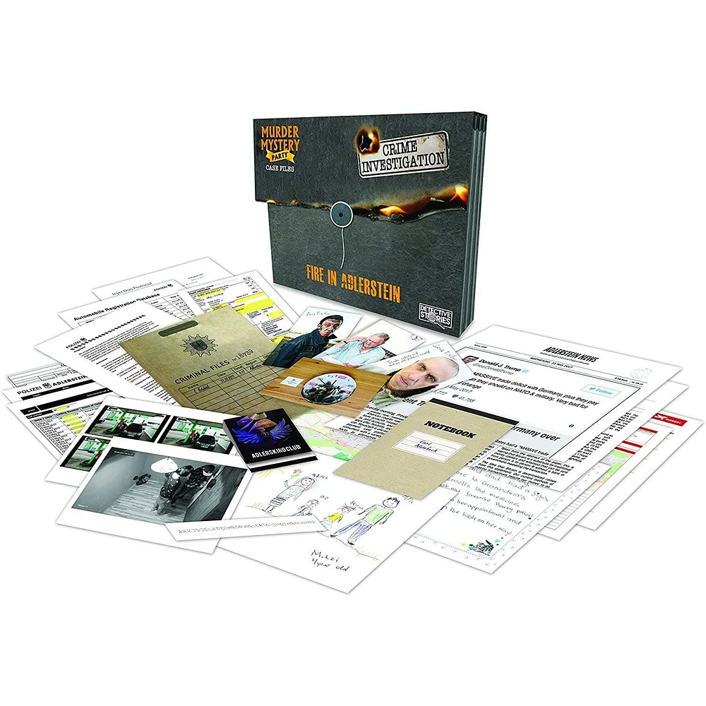 Murder Mystery Game - Fire in Adlerstein
