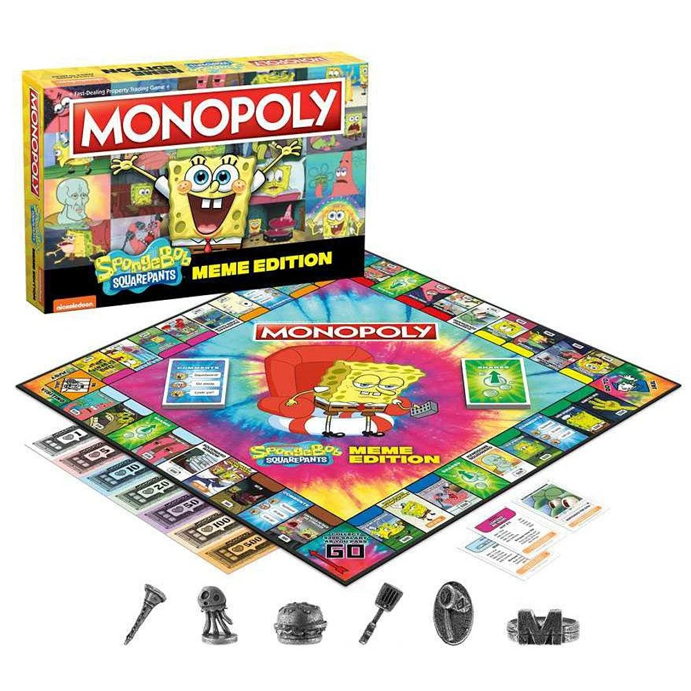 Spongebob Squarepants Meme Monopoly Game