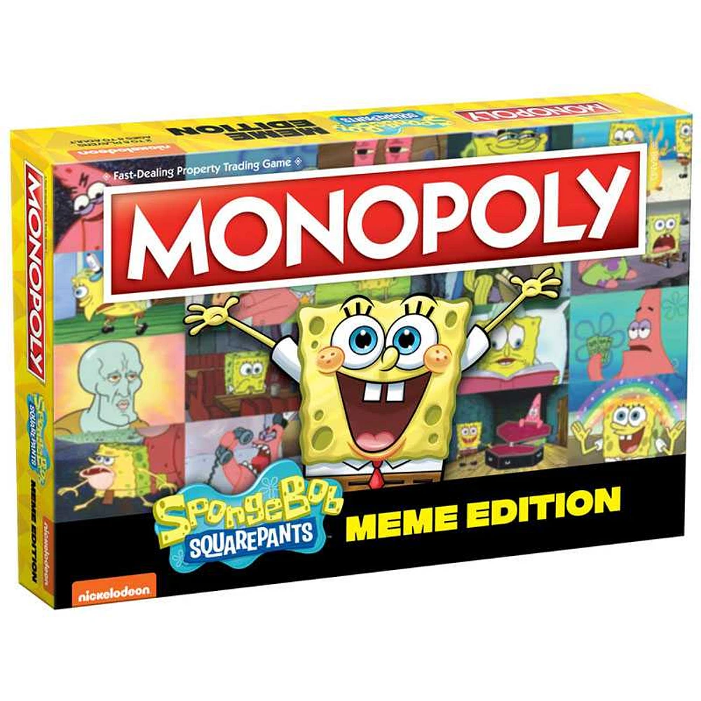 Spongebob Squarepants Meme Monopoly Game