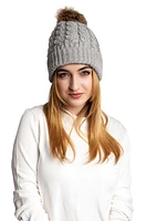 Grey - Cozy Lined Hat
