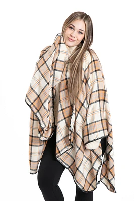 Bianca - foulard poncho
